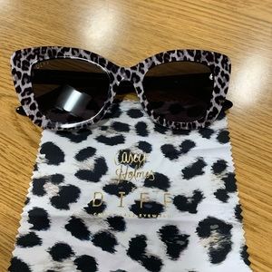 Casey Holmes X DIFF Raven sunglasses